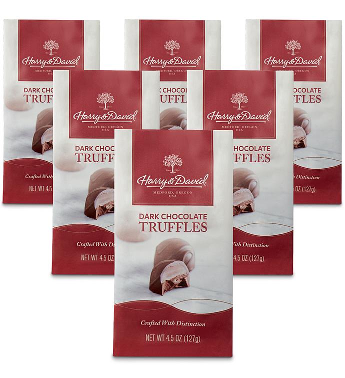 Dark Chocolate Truffles   6 Bags