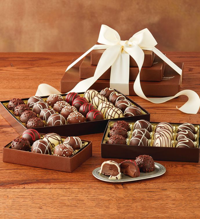 Signature Truffle Trio Chocolate Truffles Harry & David