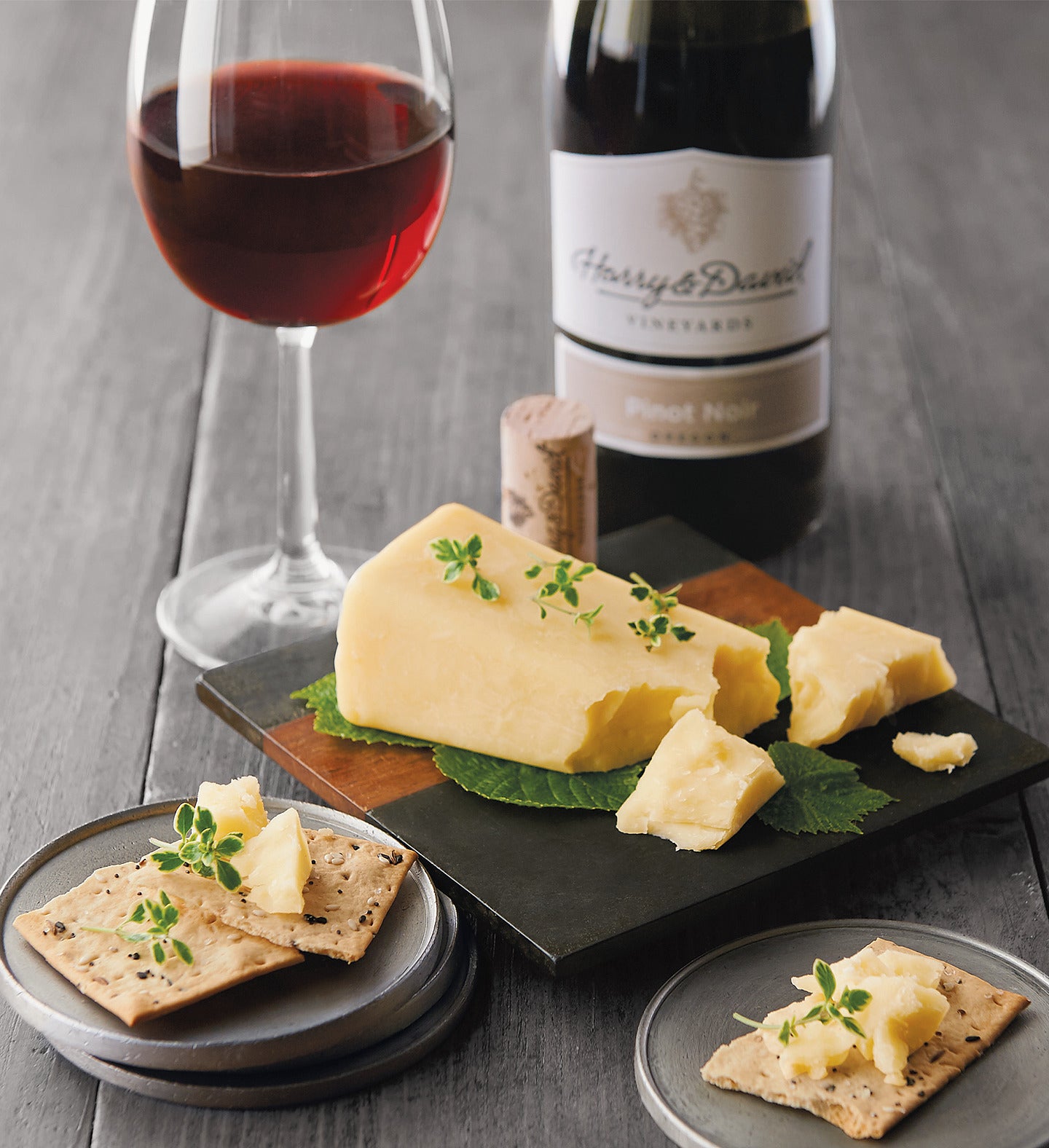Beehive Cheese Co. Promontory Cheese and Harry & David&trade; Pinot Noir
