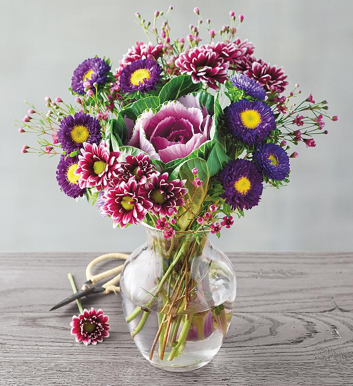 Vibrant Brassica Bouquet