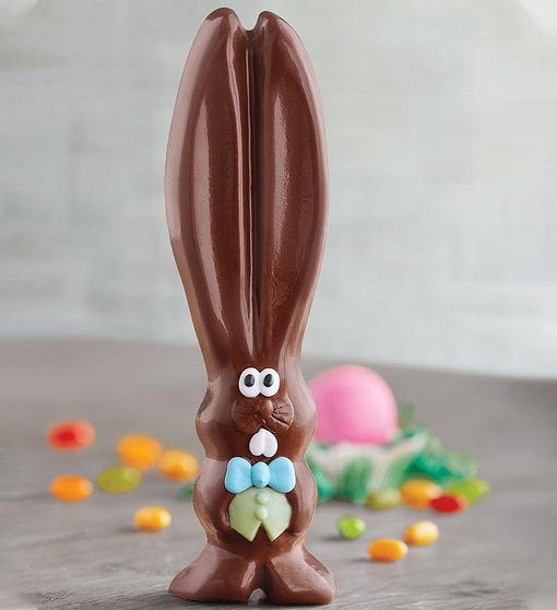 Mr. Ears the Milk Chocolate Easter Bunny.