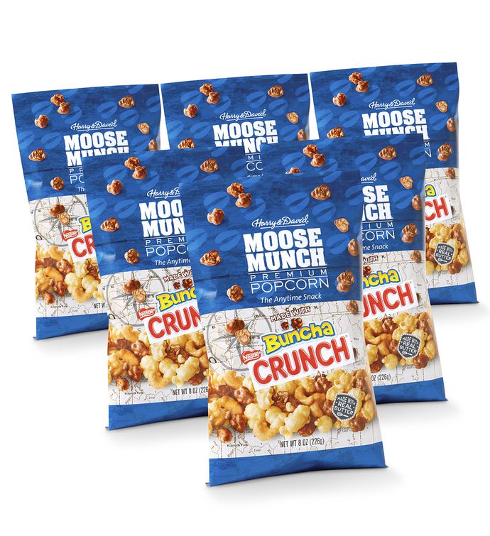 Moose Munch&#174; Premium Popcorn   Nestl&#233;&#174; Buncha Crunch&#174;   6 Pack