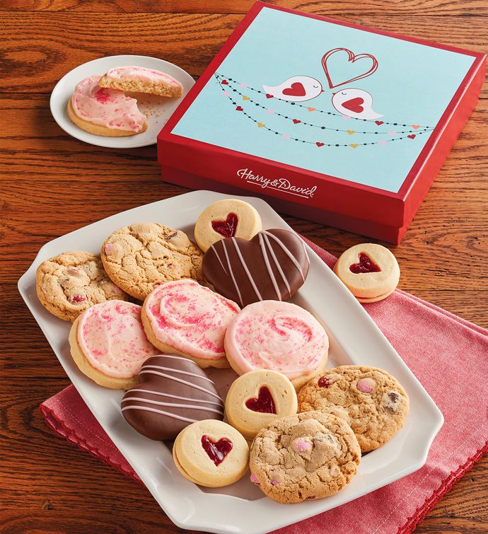 Valentine's Day Cookie Gift Box Cookie Gift Baskets Harry & David