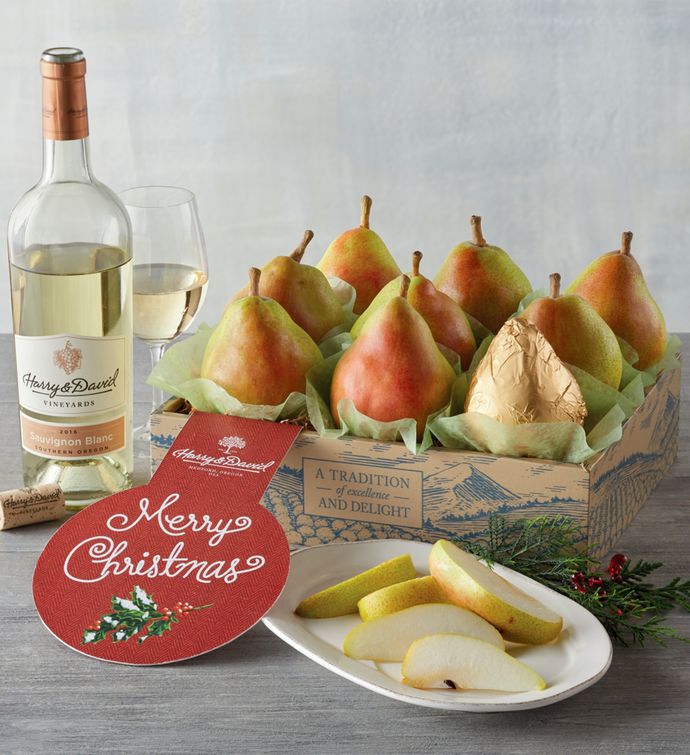 Christmas Royal Riviera&#174; Pears with Wine