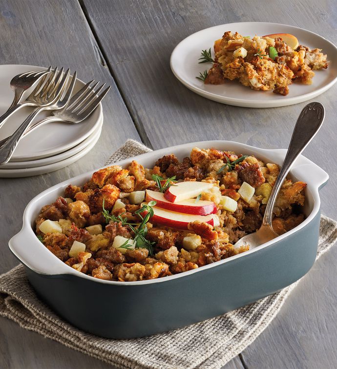 Apple Sausage Walnut Stuffing