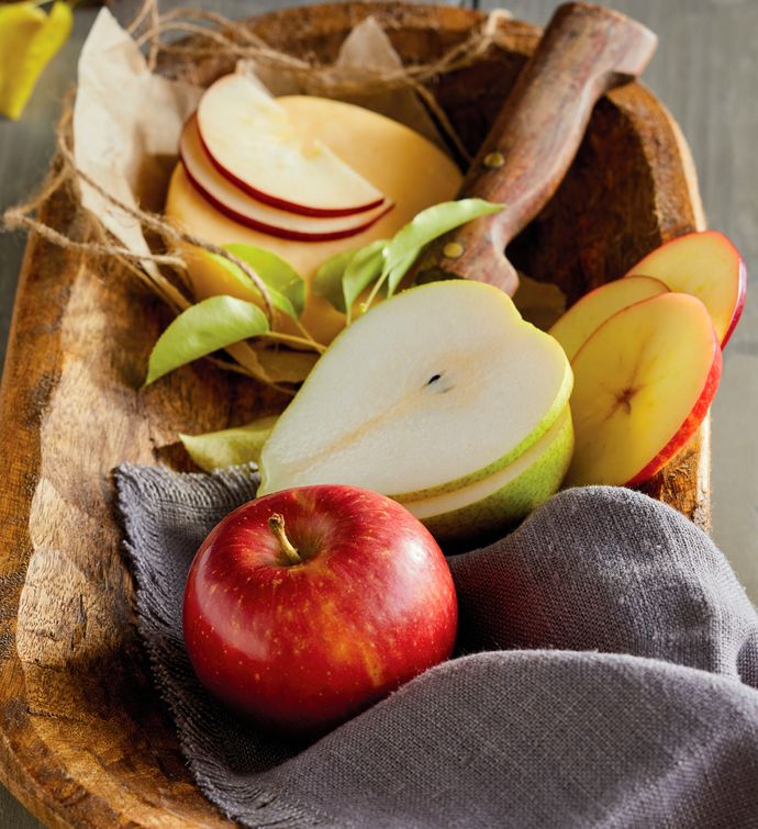 Deluxe Pears, Apples, and Cheese Gift | Cheese Gifts | Harry & David