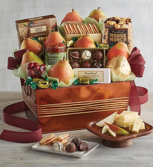 Deluxe Favorites Gift Basket Food Gift Baskets Harry