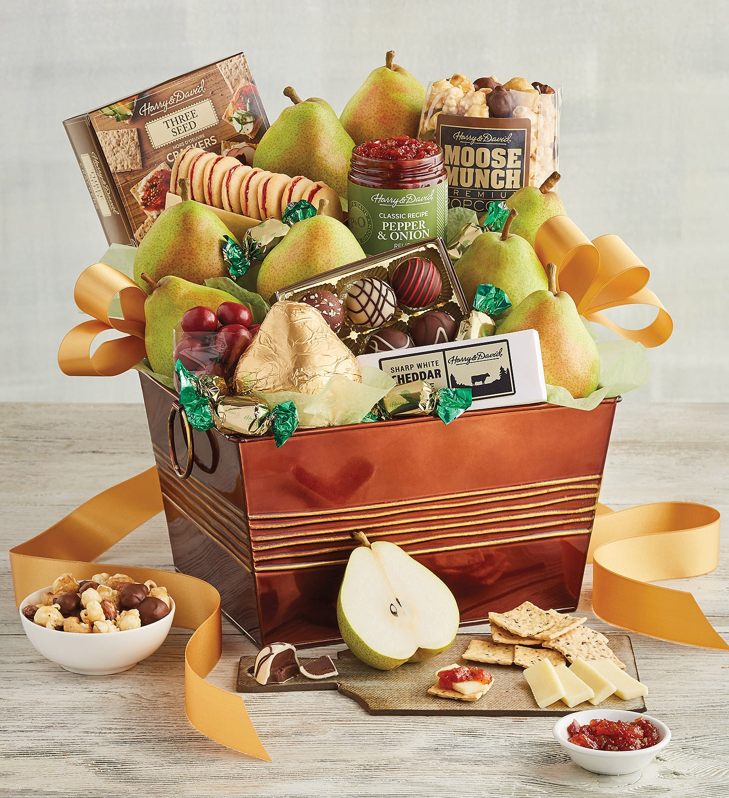 Deluxe Favorites Gift Basket, Food Gift Baskets