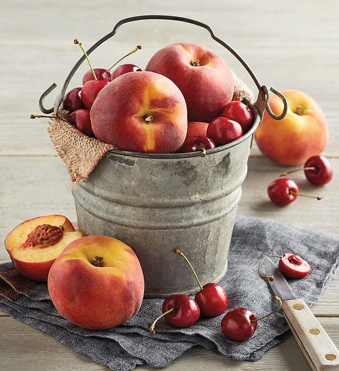 Oregold® Peaches and Plump-Sweet Cherries