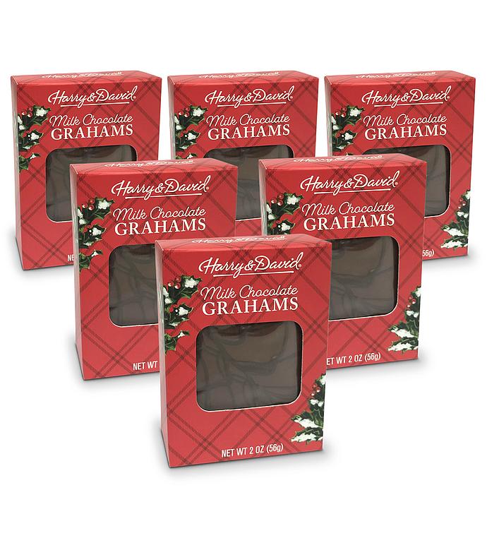 Holiday Milk Chocolate Grahams   12 Pack