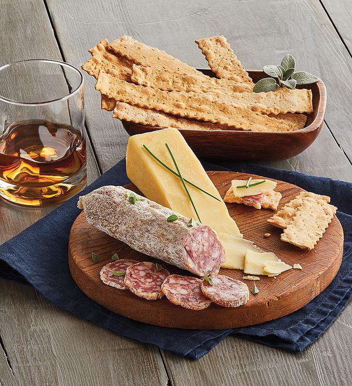WhiskeyInfused Salami and Cheese Pairing (TK) Harry & David