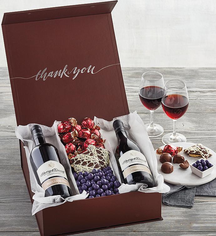 Deluxe Thank You Gift with Wine