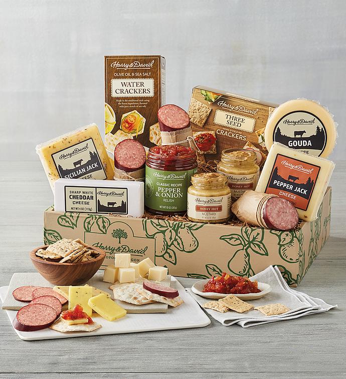 Supreme Meat and Cheese Gift Box Harry & David