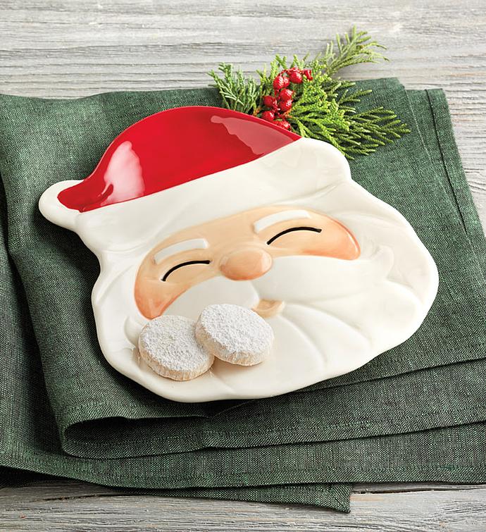 Santa Cookie Platter