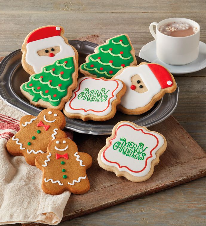 Festive Christmas Cookies