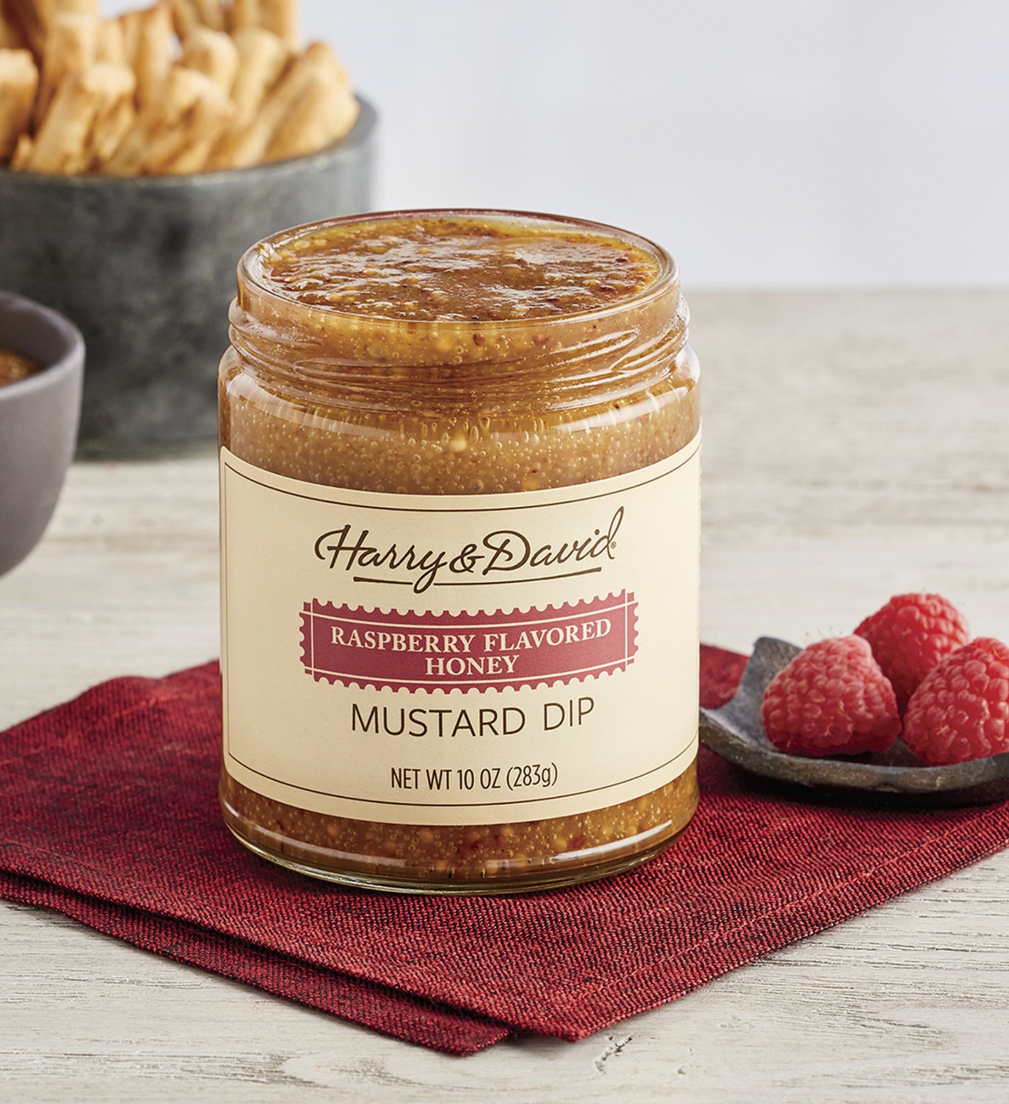 Raspberry Honey Mustard Pretzel Dip (Harry & David Copycat