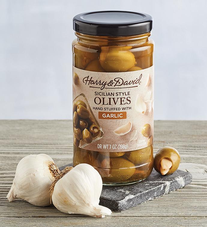 Garlic Stuffed Olives