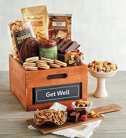 Get Well Wishes Gift Box-get well soon gifts for women-get well soon gifts  for men, One Basket - Ralphs