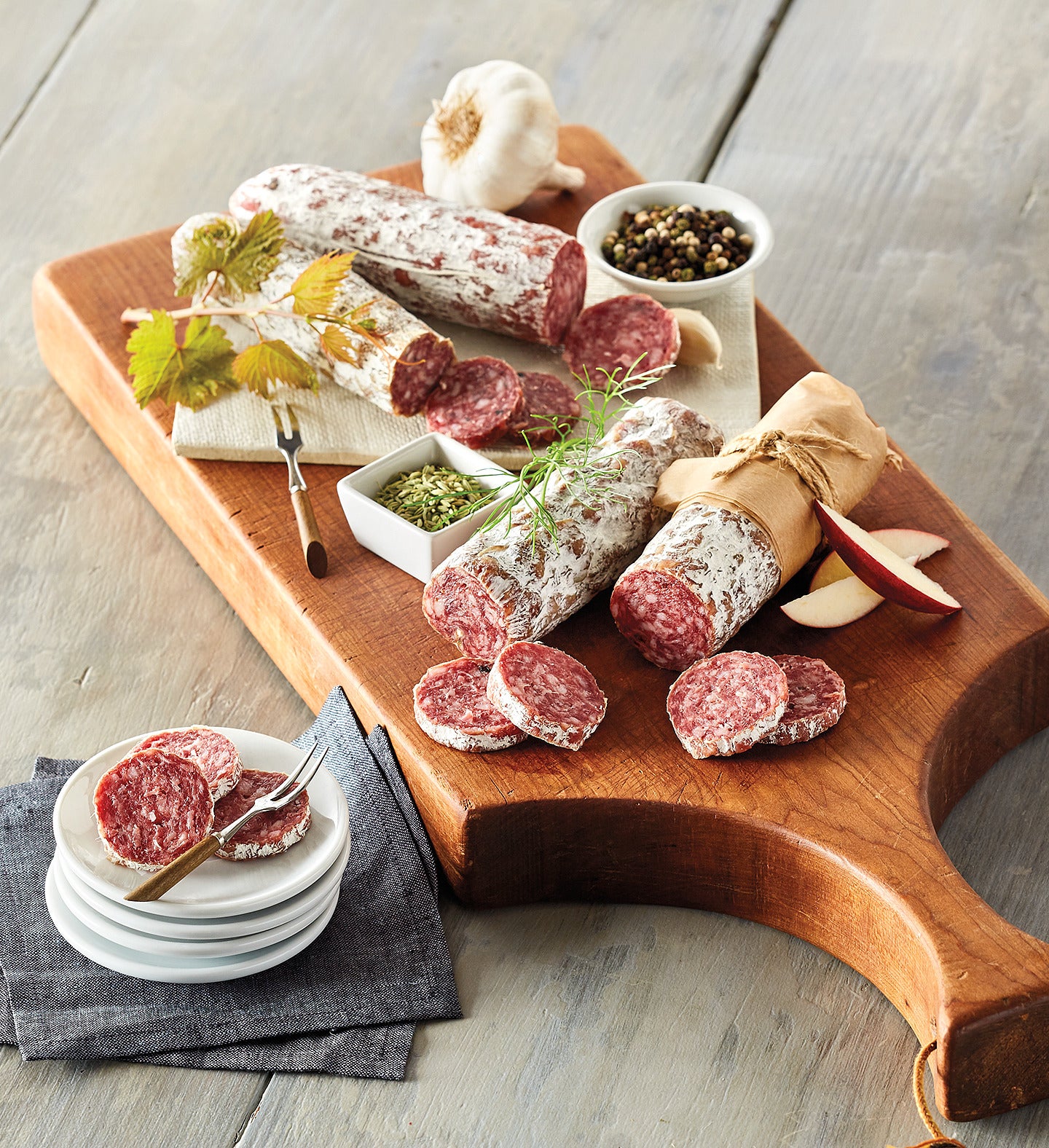 Deluxe Charcuterie Meat & Cheese Gift Basket