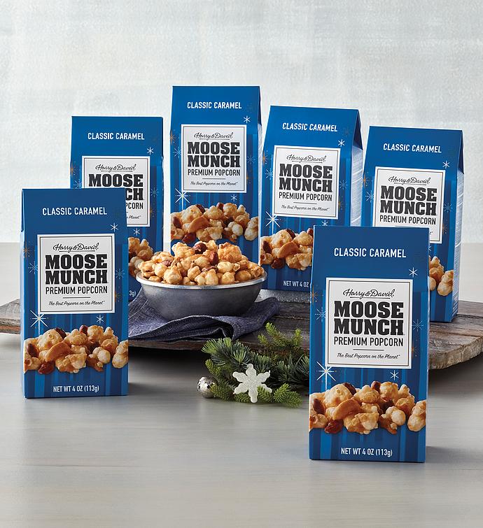 Moose Munch&#174; Classic Caramel Premium Popcorn   4 oz 6 Pack