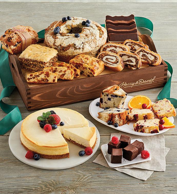 Deluxe Signature Cookie Basket Sweet Gifts Harry David