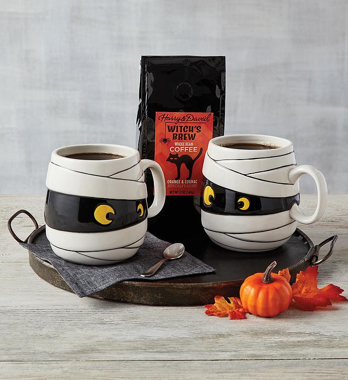 Witch's Brew Coffee and Mugs