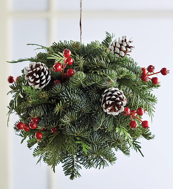 Evergreen Kissing Ball Harry & David