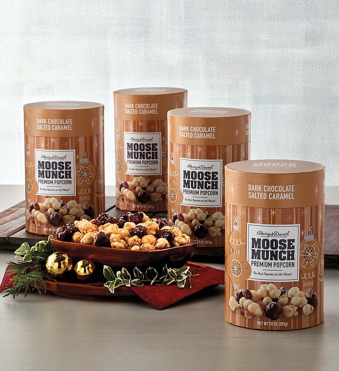 Moose Munch&#174; Salted Caramel Premium Popcorn 10oz 4 Pack