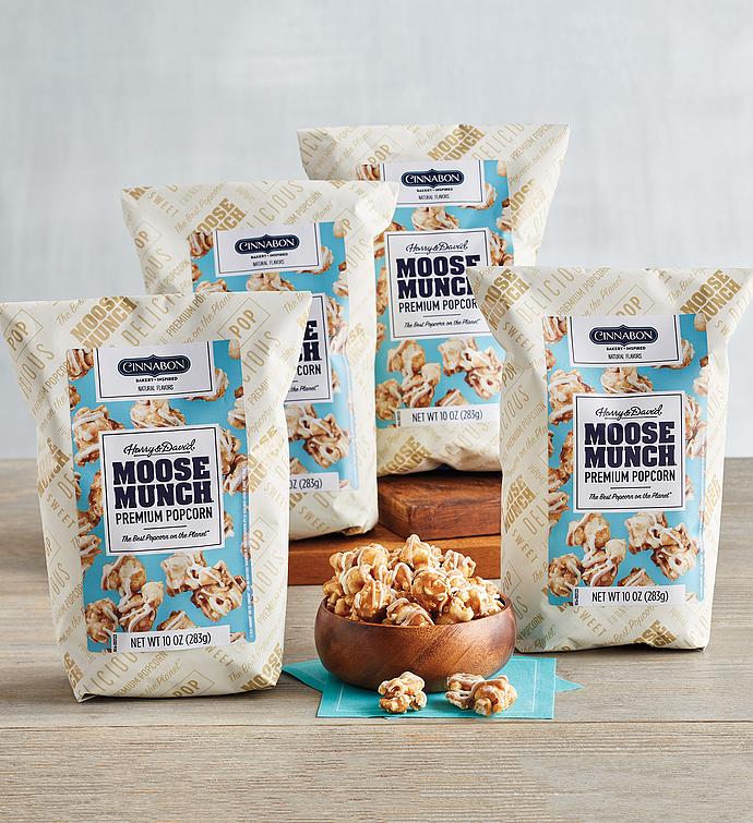 Moose Munch&#174; Premium Popcorn Cinnabon&#174; 4 Pack