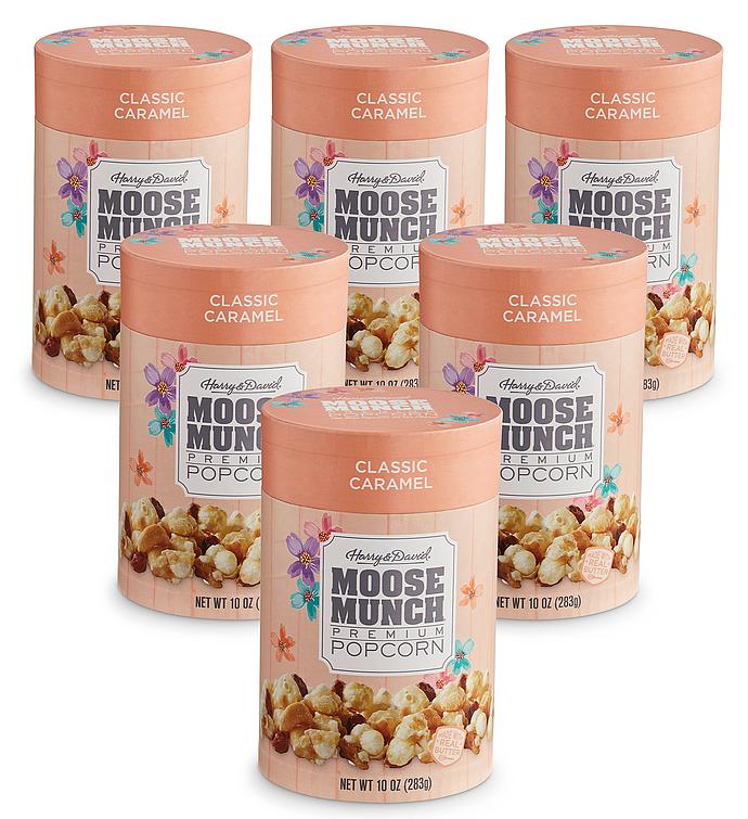 Moose Munch® Classic Caramel Premium Popcorn   10oz 6 Pack