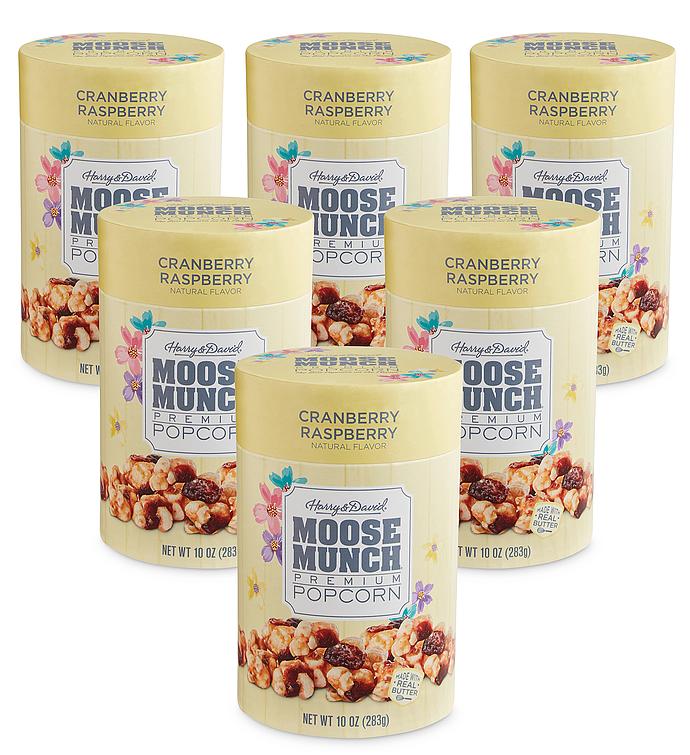 Moose Munch® Premium Popcorn Cranberry Raspberry 6 Pack