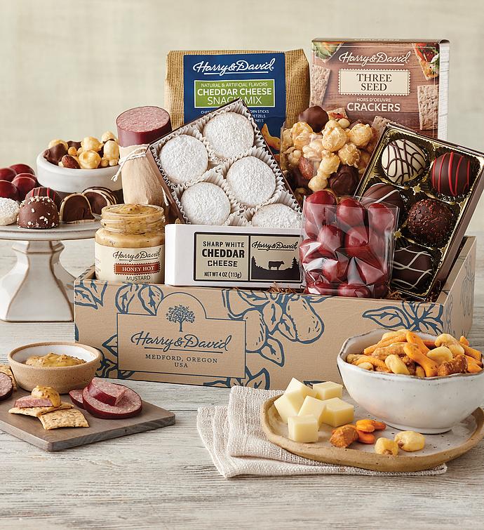 Gourmet Snacks and Treats Gift Box