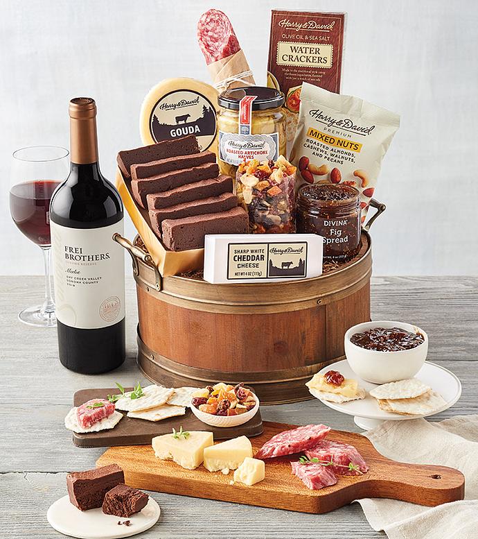 Vintner's Choice Wine Barrel Gift