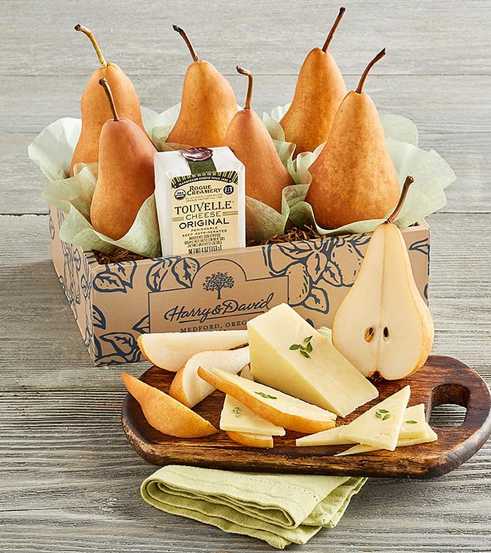 Bosc Pears and Tou Velle® Cheese
