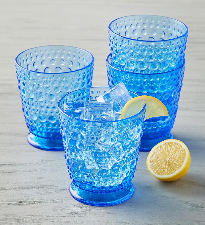 Summer Acrylic Glassware   Set of 4