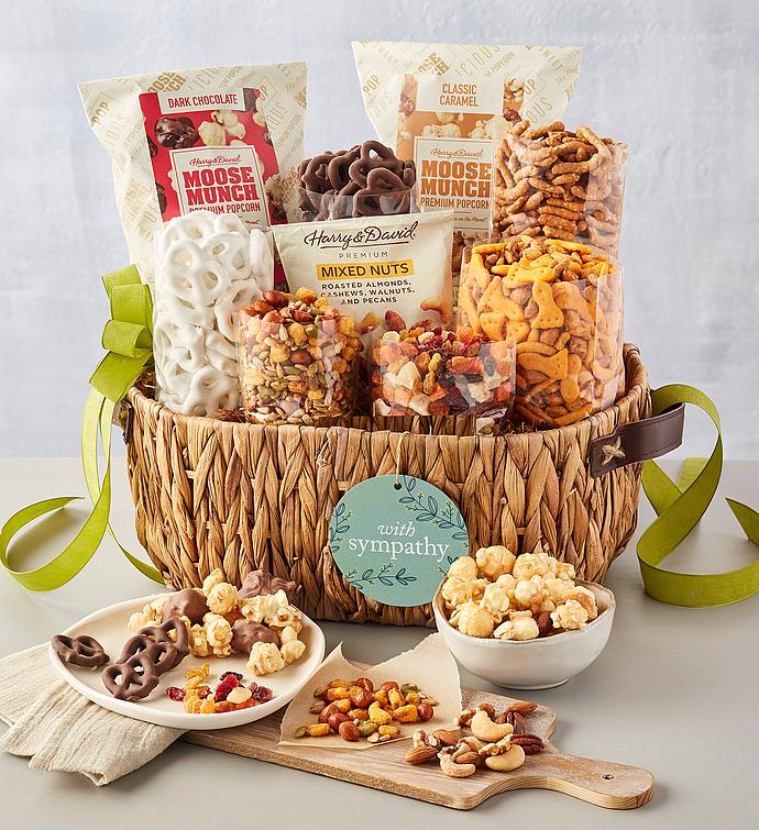 Sympathy Snacks Basket