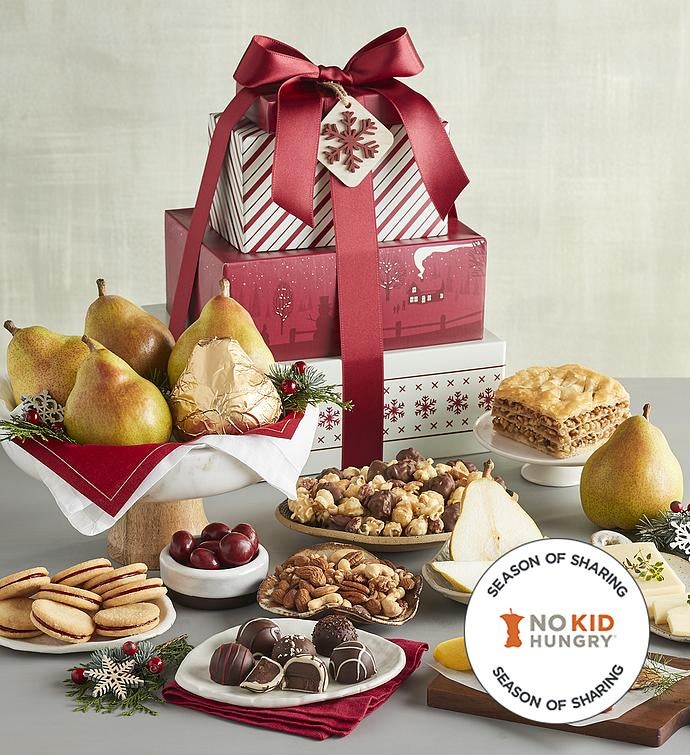 Tower of Treats® Deluxe Holiday Gift