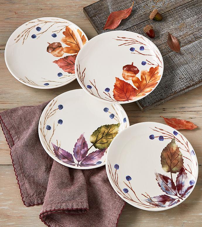 Fall plate outlet sets