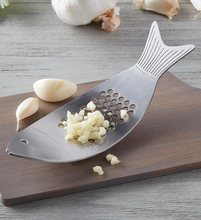 Fish Garlic Press