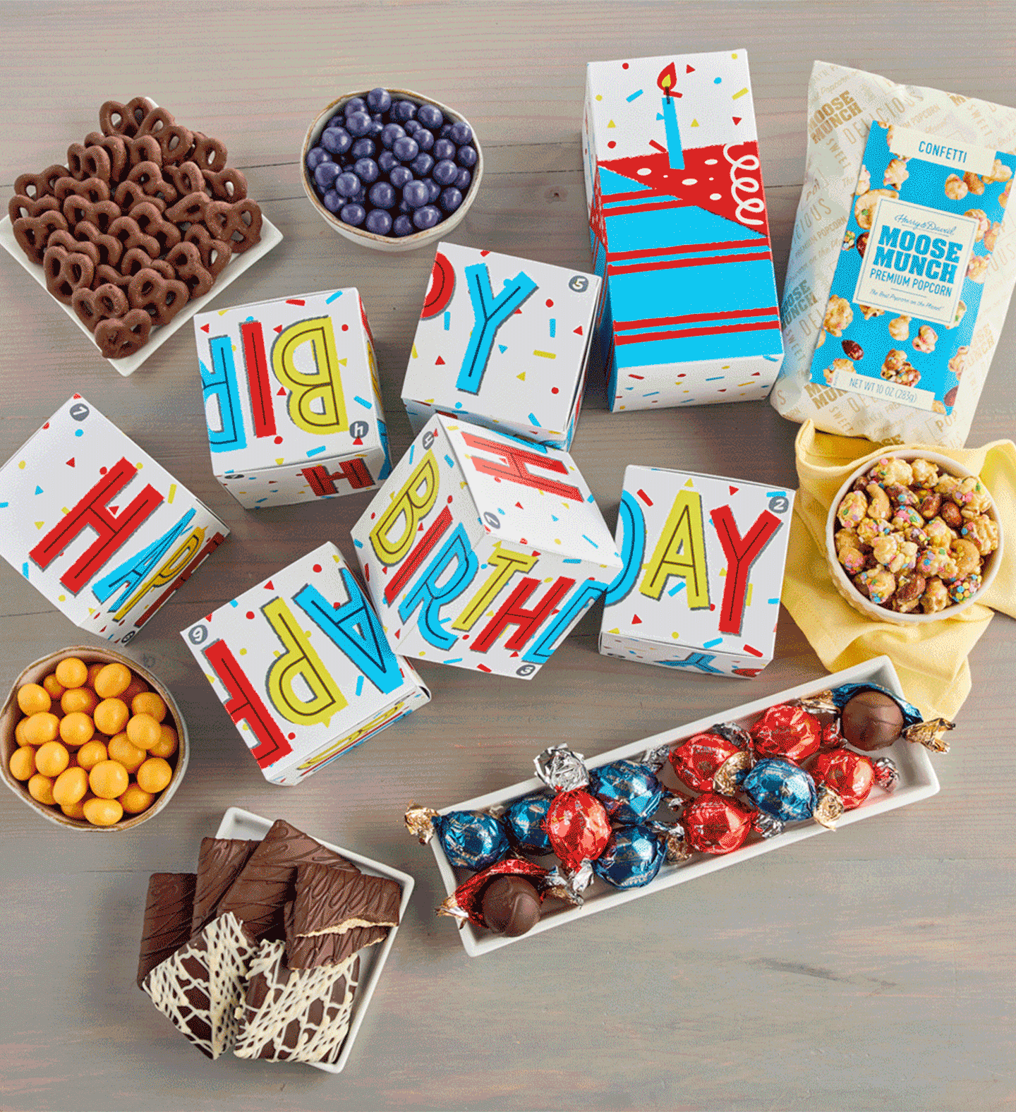 Happy Birthday Confections Countdown Box