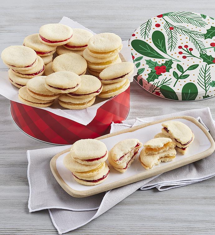 Holiday Galette Cookie Gift Tin