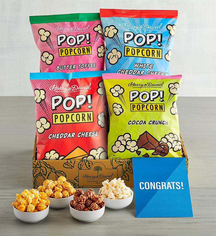 Harry & David Pop! Popcorn™   "Congrats" Gift Box