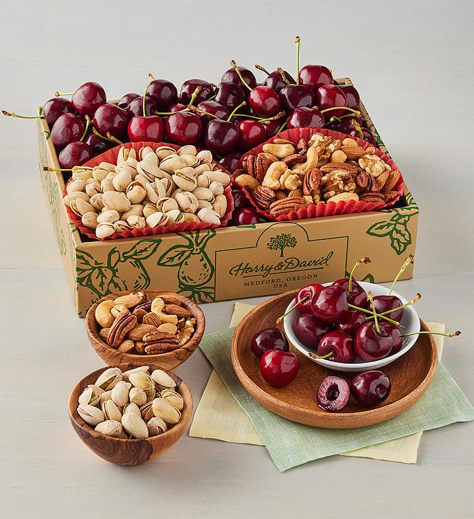Plump-Sweet Cherries and Nuts