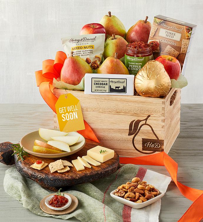 &quot;Get Well Soon&quot; Deluxe Signature Gift Basket