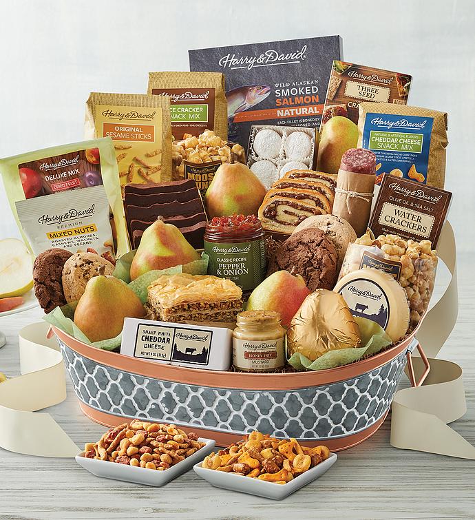 Summer Deluxe Hearthside Gift Basket
