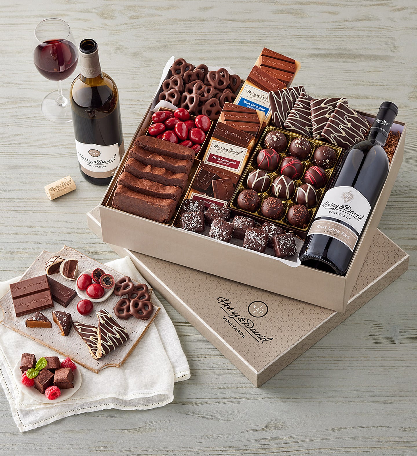 Wine and store chocolate delivery