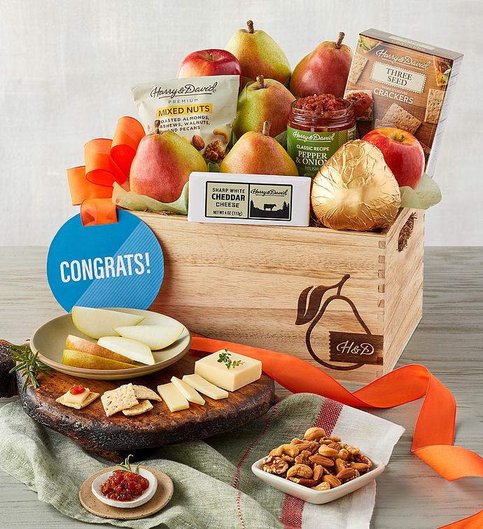 &quot;Congrats&quot; Deluxe Signature Gift Basket