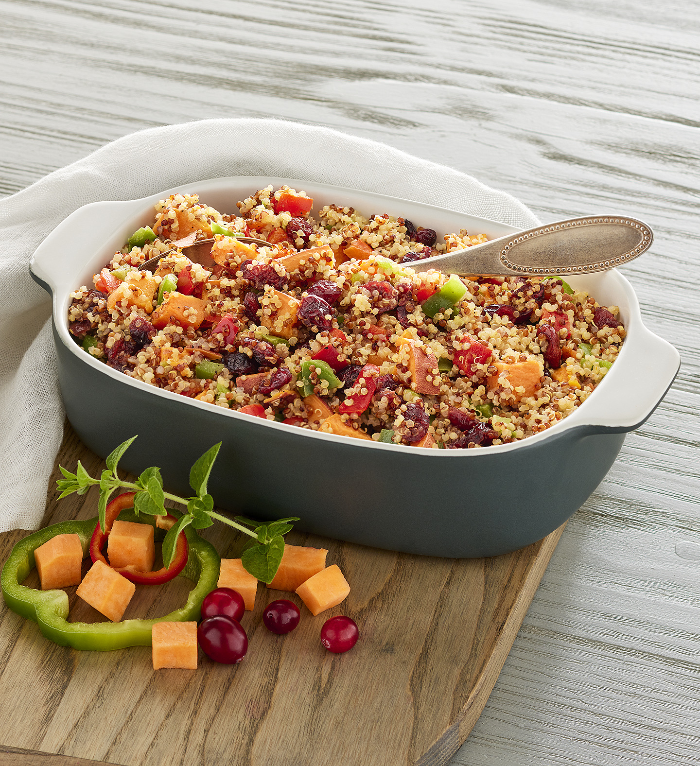 Quinoa Roasted Sweet Potato Salad