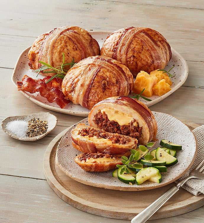 Barbecue Brisket and Cheese-Stuffed Chicken Breast