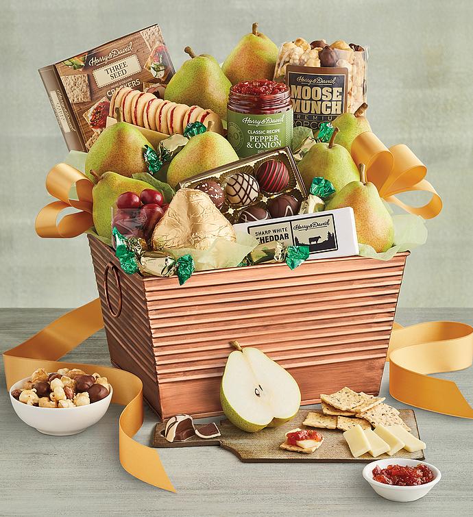 Buy our extravagant gourmet gift basket at broadwaybasketeers.com